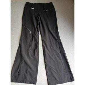 Athleta Pants 10 Tall  Rip Stop Zip Pockets Cargo Belted Wide Leg Hiking Gorpcor